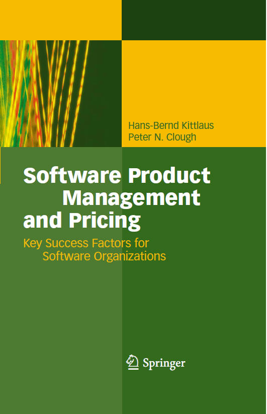 The book on Software Product Management and Pricing
